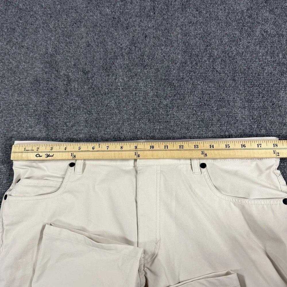 Nike Pants Mens 36x29 Beige Performance Stretch Golf Slim Fit
